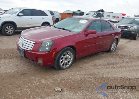 2007 Cadillac Cts Standard from USA, damaged, VIN 1G6DP577670118287